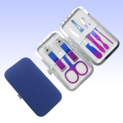 Bright colors, manicure tools, stainless steel 7-piece nail clipper set