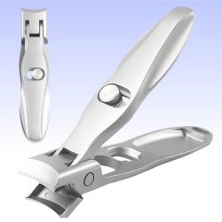 Powder stainless steel large opening, creative activity switch, anti-splash nail clipper