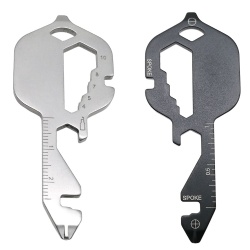 Multi-purpose screwdriver head tool creative home outdoor portable multi-purpose bicycle spoke wrench (XH-2)